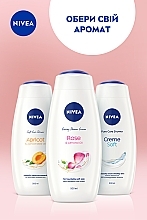 Гель-уход для душа "Роза и миндальное масло" - NIVEA Rose & Almond Oil Caring Shower Cream — фото N6