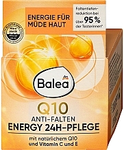 Парфумерія, косметика Крем проти зморщок "Енергія" для обличчя - Balea Anti Falten Energy Q10 24H Pflege