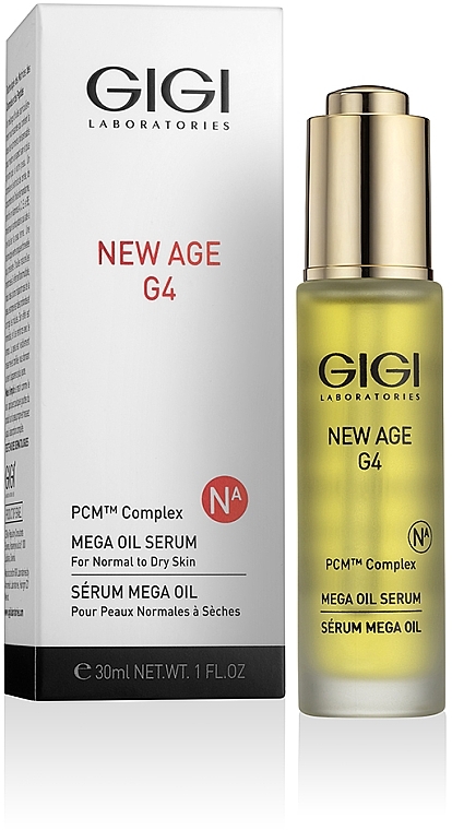 Олійна поживна сироватка - Gigi New Age G4 Mega Oil Serum — фото N2
