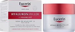 Денний крем для сухої шкіри - Eucerin Hyaluron-Filler+Volume-Lift Day Cream SPF15 — фото N2