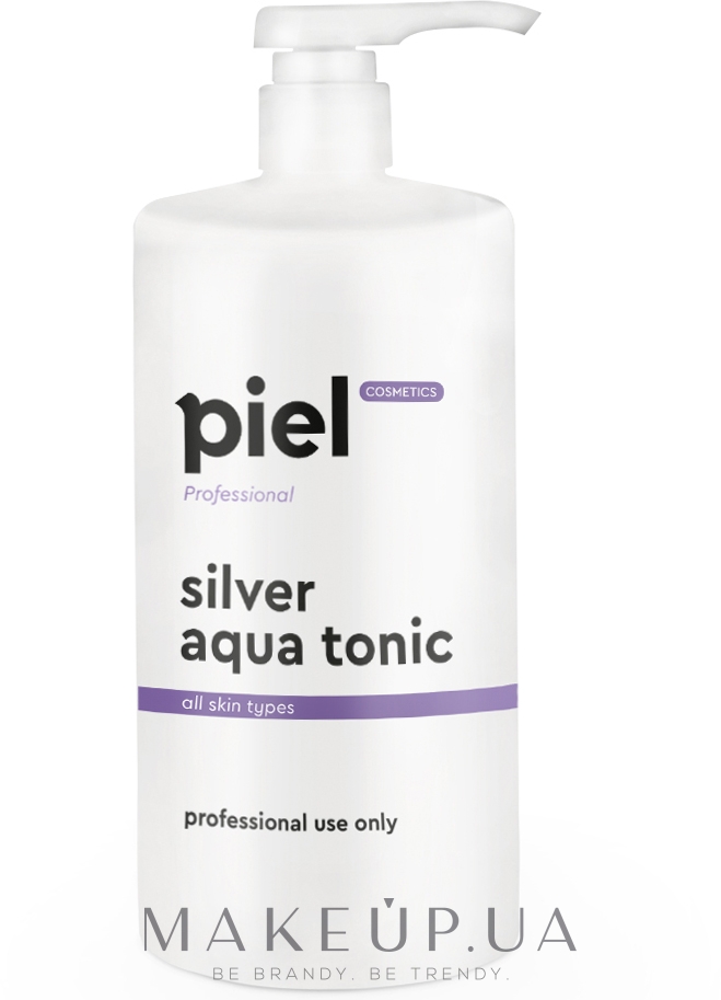 Тонік для всіх типів шкіри - Piel Сosmetics Silver Aqua Tonic — фото 1000ml