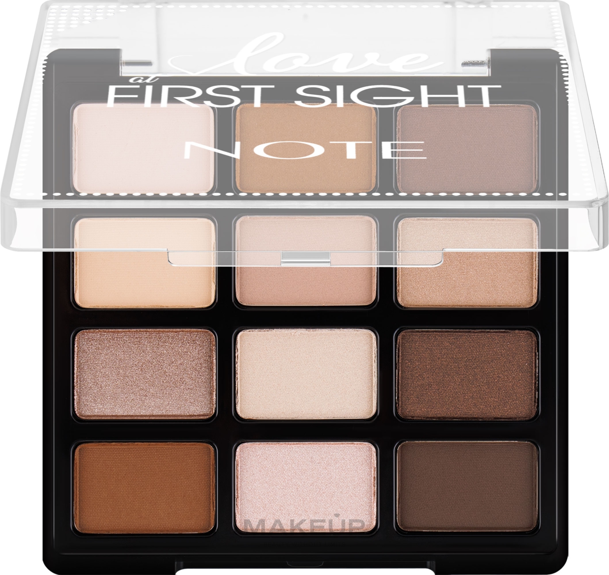 Note Love At First Sight Eyeshadow Palette - Note Love At First Sight Eyeshadow Palette — фото 201 - Daily Routine