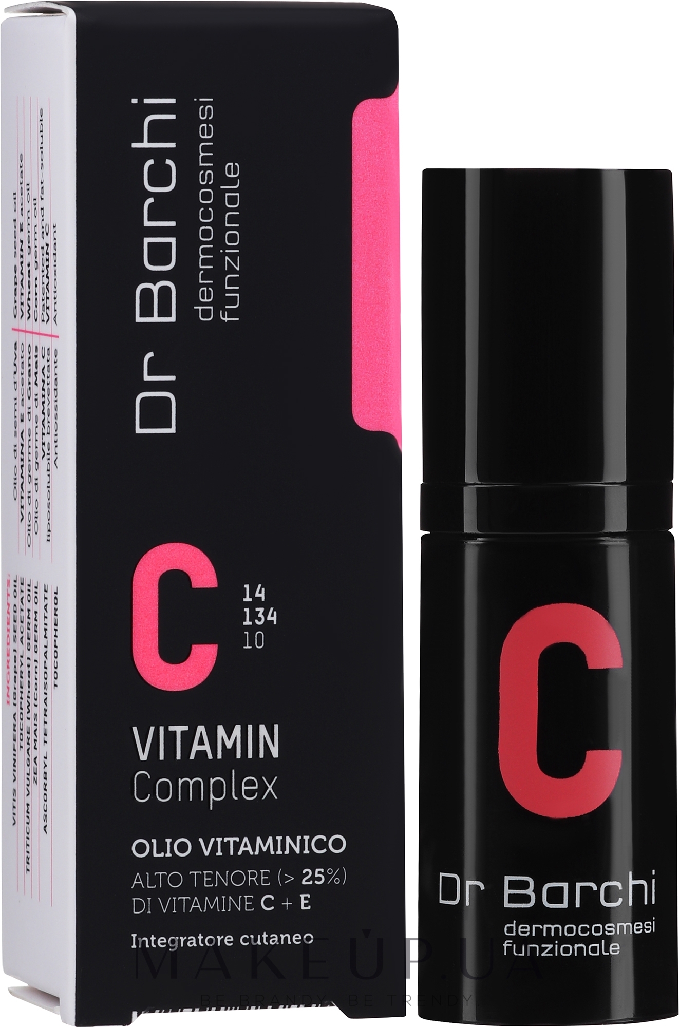 Вітамінна олія для обличчя та тіла - Dr. Barchi Vitamin C Complex Vitamin Oil — фото 10ml