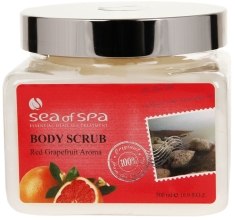 Парфумерія, косметика Скраб для тіла з сіллю Мертвого моря - Sea of Spa Body Scrub Red Graipfruit