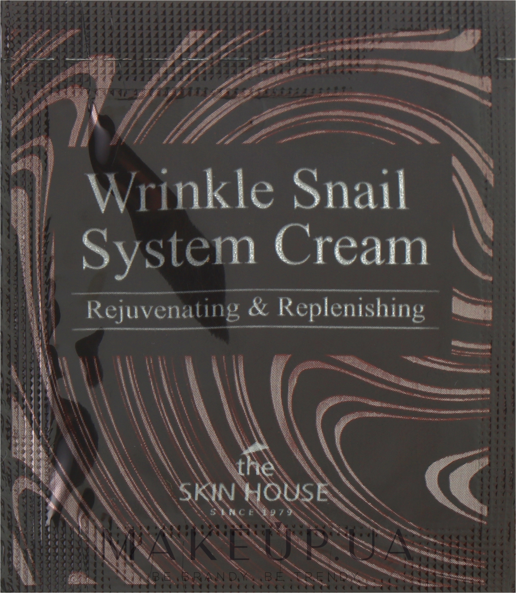 Антивозрастной улиточный крем для лица - The Skin House Wrinkle Snail System Cream (пробник) — фото 2ml