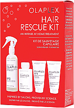 Духи, Парфюмерия, косметика Набор - Olaplex Hair Rescue Kit (builder/155/ml + perf/100/ml + cond/30ml + shmp/30ml)