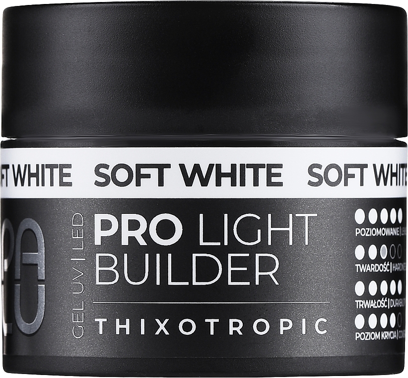Гель конструирующий - Palu Pro Light Builder Soft White — фото N1