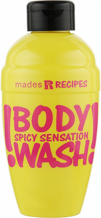 Гель для душу "Гострі відчуття" - Mades Cosmetics Recipes Spicy Sensation Body Wash — фото N1