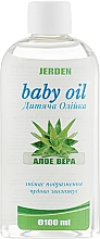 Духи, Парфюмерия, косметика Детское масло "Алоэ" - Jerden Baby Oil