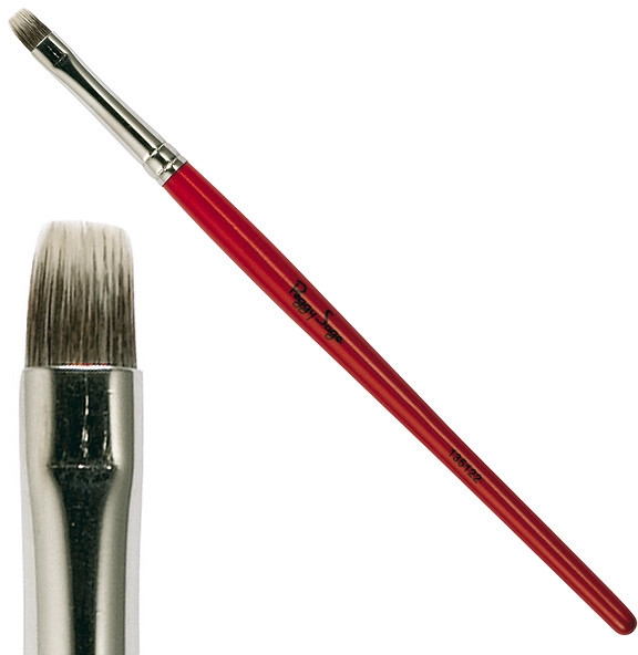 Кисть для макияжа губ, 5 мм, красная, 135122 - Peggy Sage Lip Brush — фото N1
