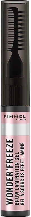 Гель для ламинирования бровей - Rimmel Wonder'Freeze Brow Lamination Gel — фото N1