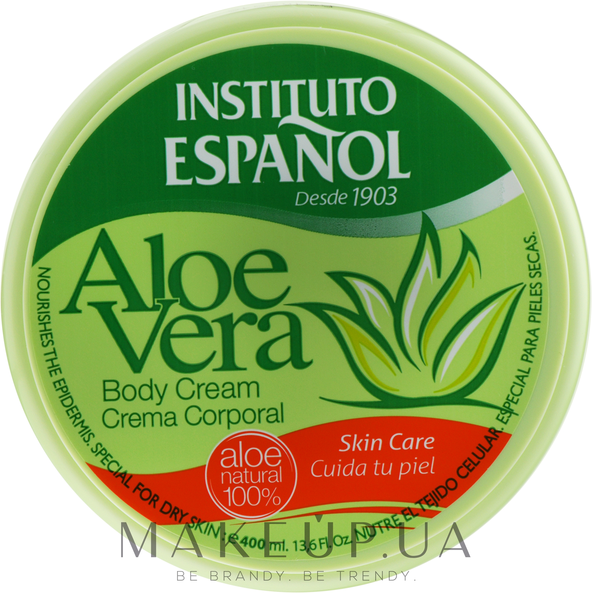 Крем для тела "Алоэ вера" - Instituto Espanol Aloe Vera Body Cream — фото 400ml