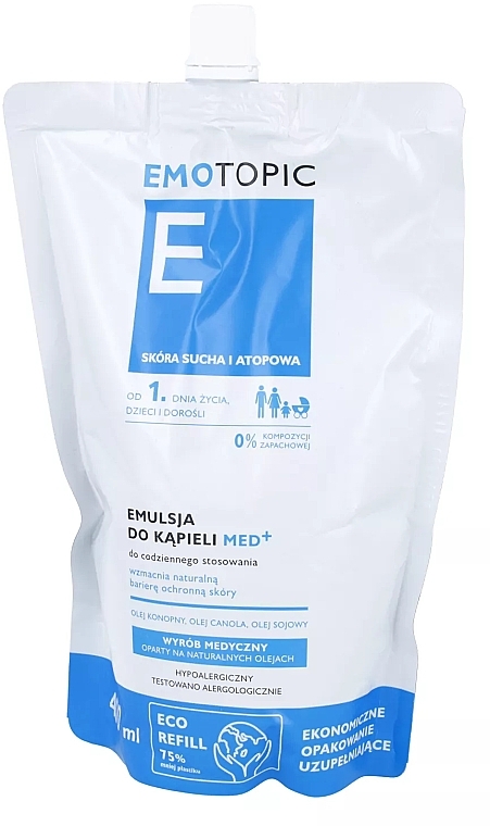 Эмульсия для купания - Pharmaceris Emotopic E Emulsion (дой-пак) — фото N1