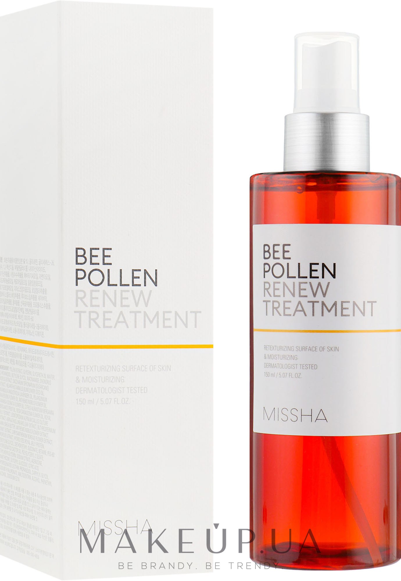 Тонік для обличчя оновлювальний - Missha Bee Pollen Renew Treatment — фото 150ml