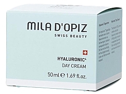 Денний крем для обличчя з гіалуроновою кислотою - Mila D’Opiz Hyaluronic 4 Day Cream — фото N2