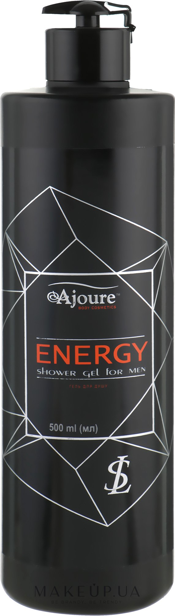 Крем-гель для душу для чоловіків "Енергія" - Ajoure Energy Perfumed Shower Gel — фото 500ml