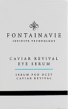 Духи, Парфюмерия, косметика Сыворотка под глаза «С икрой» - Federico Mahora Fontainavie Caviar Revival Eye Serum