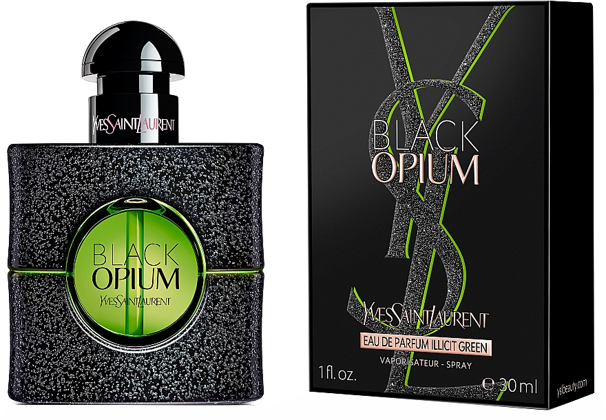 Yves Saint Laurent Black Opium Illicit Green - Парфумована вода — фото N2