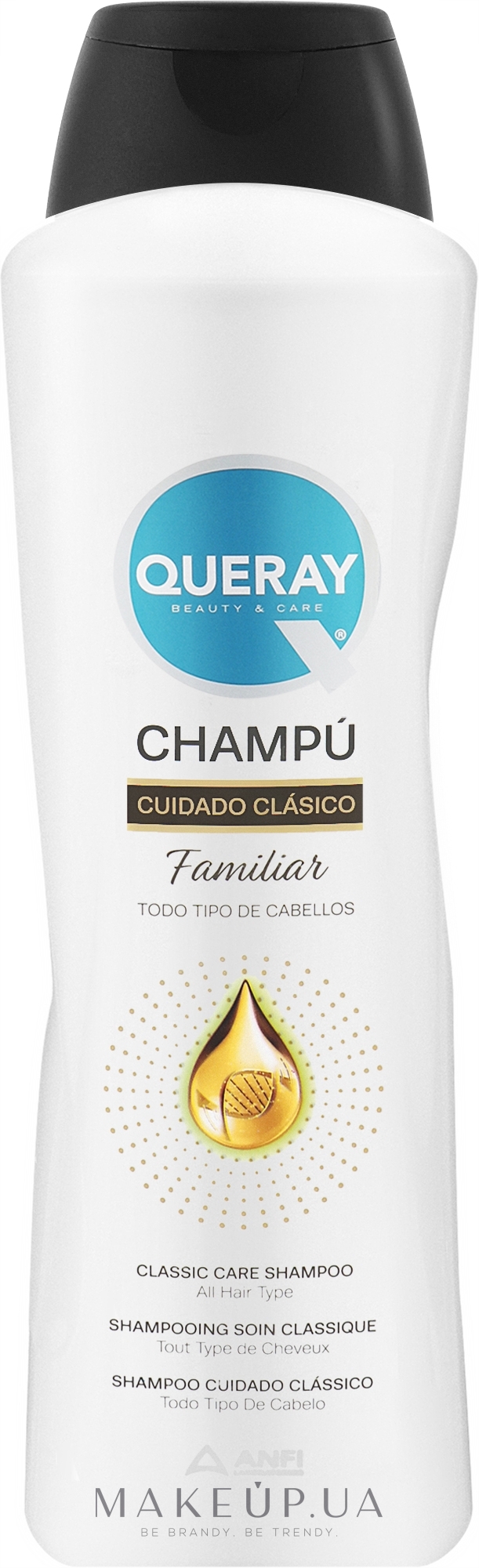 Шампунь для волосся "Нейтральний" - Queray Shampoo — фото 1000ml