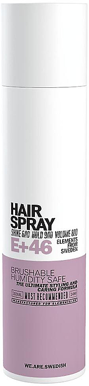 Спрей для волос - E+46 Hair Spray — фото N1