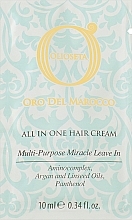 Парфумерія, косметика Мультифункціональний крем для волосся - Barex Italiana Olioseta Oro Del Morocco All In One Hair Cream (пробник)