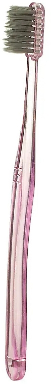 Зубна щітка, м'яка, рожева - Mizuha Wakka Light Toothbrush — фото N3