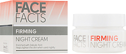 Парфумерія, косметика Нічний крем для обличчя - Face Facts Firming Night Cream *