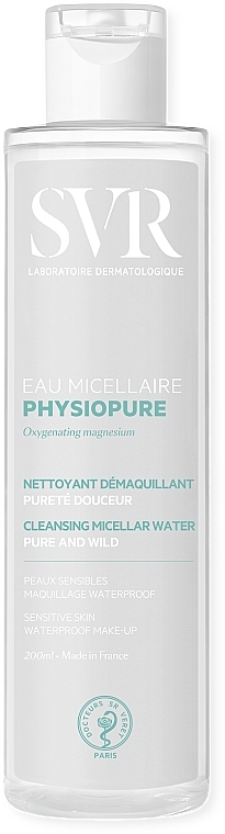 Очищувальна міцелярна вода - SVR Physiopure Cleansing Micellar Water — фото N1