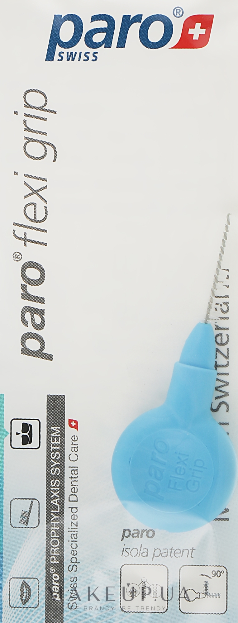 УЦЕНКА Межзубная щетка 3.8 мм (48 шт.) - Paro Swiss Flexi-Grip * — фото 48шт