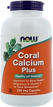 Вітаміни "Кальцій з додаванням магнію", 100 шт. - Now Foods Coral Calcium Plus — фото N4