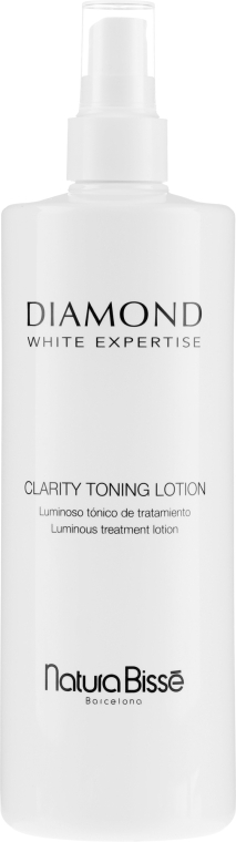 Тонизирующий и осветляющий лосьон - Natura Bisse Diamond White Clarity Toning Lotion — фото N4