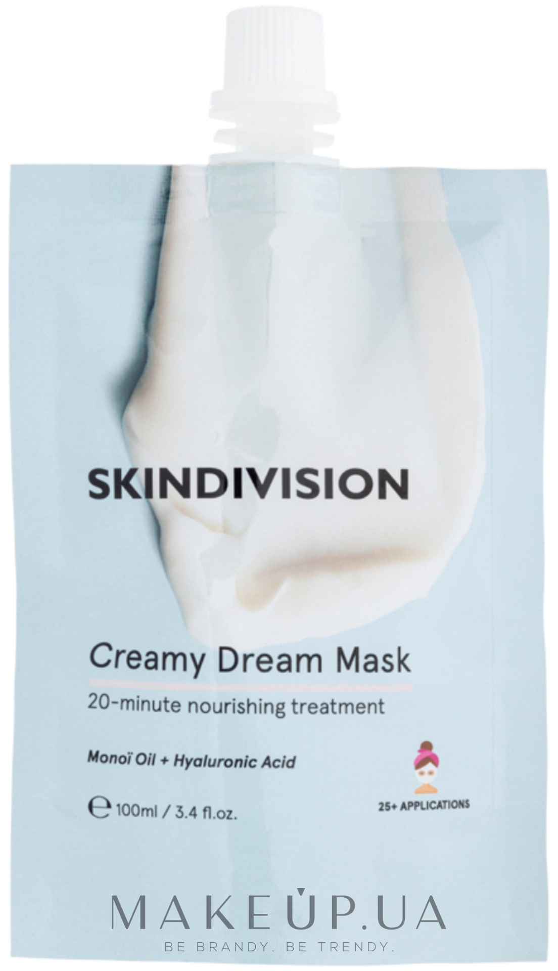Кремова маска для обличчя - SkinDivision Creamy Dream Mask — фото 100ml