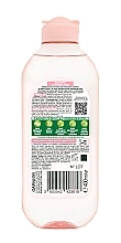 УЦЕНКА Мицеллярная вода с экстрактом розовой воды - Garnier Skin Naturals * — фото N2