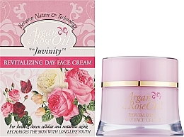 Восстанавливающий дневной крем для лица с аргановым и розовым маслом - Ellemare Rosline Revitalizing Day Face Cream — фото N2