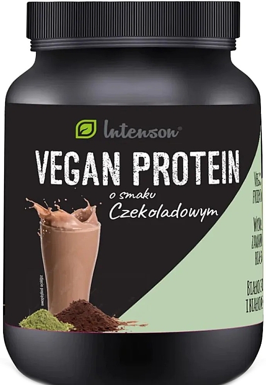 Веганский протеин со вкусом шоколада - Intenson Vegan Protein Chocolate — фото N1