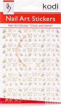 Духи, Парфюмерия, косметика Наклейки для дизайна ногтей - Kodi Professional Nail Art Stickers SP010