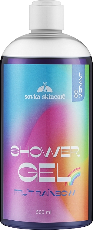 Гель для душу «Фруктова веселка» - Sovka Skincare Fruit Rainbow Shower Gel — фото N2
