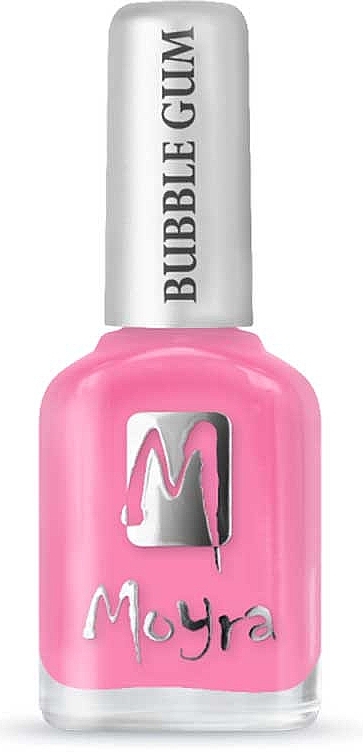 Лак для ногтей - Moyra Bubble Gum Effect Nail Polish — фото N1