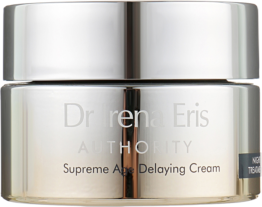 Ночной крем для лица замедляющий процесс старения - Dr Irena Eris Authority Supreme Age Delaying Cream — фото N1