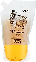 Жидкое мыло "Вербена" - Yope Verbena Natural Liquid Soap (дой-пак) — фото N1