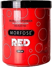 Пудра для волосся - Morfose Bleaching Powder Red Hair — фото N1