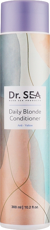 Кондиціонер для нейтралізації жовтизни волосся - Dr.Sea Daily Blonde Conditioner — фото N1