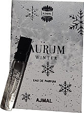Парфумерія, косметика Ajmal Aurum Winter - Парфумована вода (пробник)