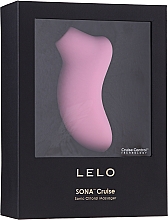 Вибратор, розовый - Lelo Sona Cruise Sonic Clitoral Massager — фото N1