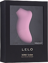 Вібратор, рожевий - Lelo Sona Cruise Suction Vibrator Pink — фото N1