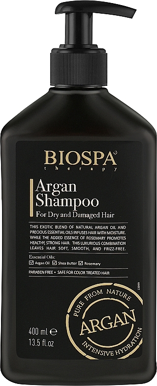 Шампунь для волос с аргановым маслом - Sea Of Spa Bio Spa Argan Shampoo — фото N1
