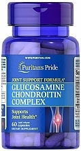 Пищевая добавка "Глюкозамин хондроитин" - Puritan's Pride Glucosamine Chondroitin Complex — фото N1