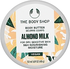Духи, Парфюмерия, косметика Масло для тела "Миндальное молочко" - The Body Shop Almond Milk Vegan Body Butter