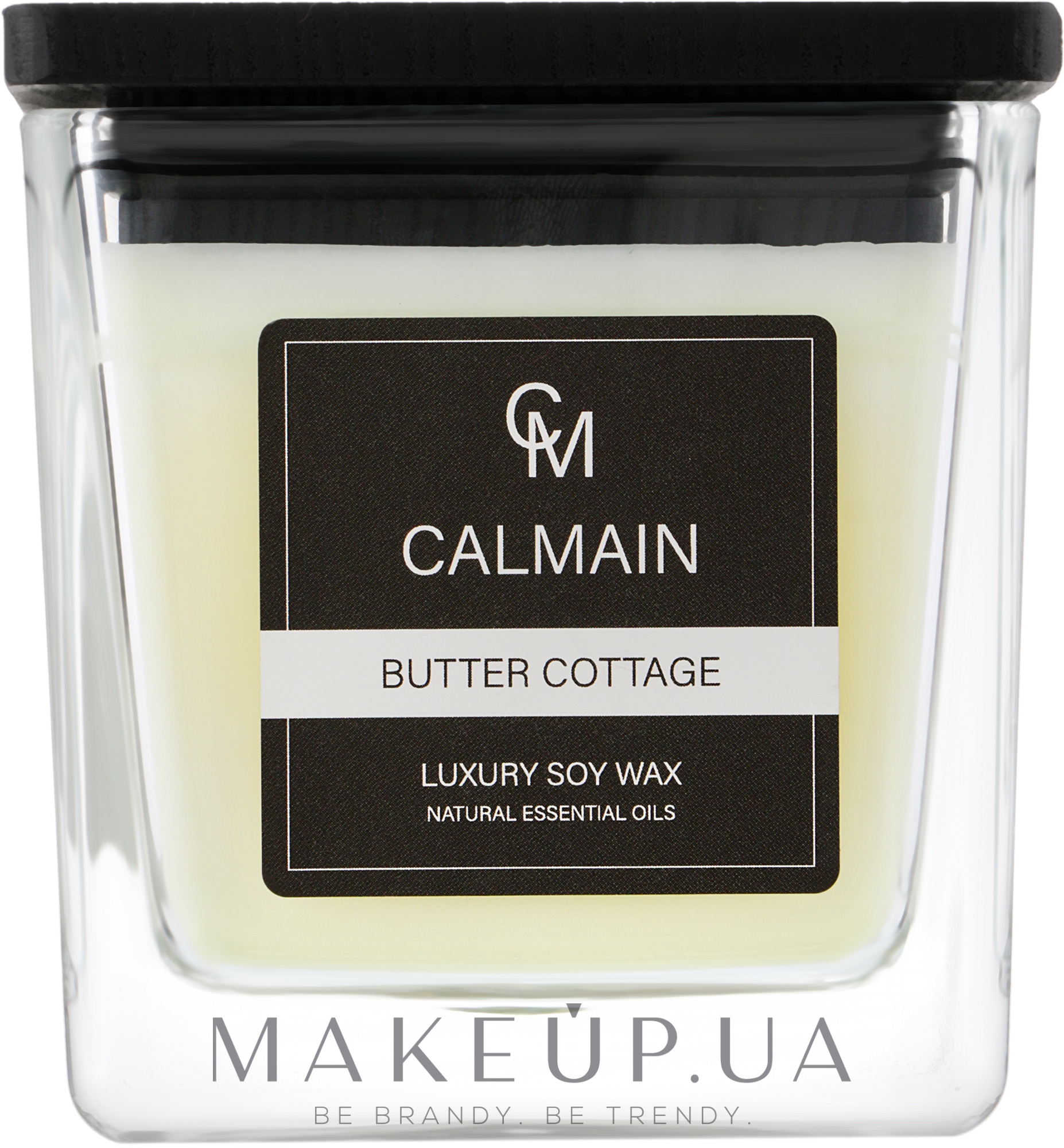Ароматична свічка "Масляний котедж" - Calmain Candles Butter Cottage — фото 220g