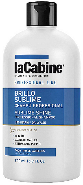 Шампунь для блеска волос - La Cabine Sublim Shine Professional Shampoo — фото N1